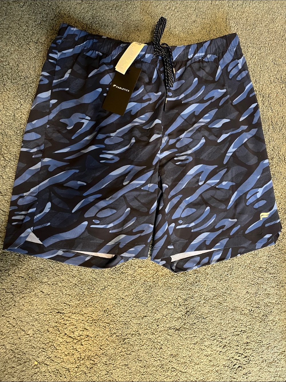 Fabletics Men's Blue  Athletic “One Short”
